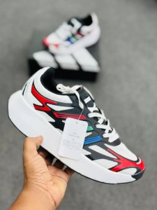 Adidas Adizero Aruku Shoes-(off-white and red)-super lightweight and Super comfortable-adarkredwh