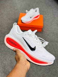 Nike Vomero Plus-(White RED)-(super lightweight and Super comfortable)-(Made in vietnam)-nkvpwhp