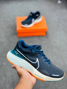 NIKE ZOOMX INVINCIBLE RUN FLYKNIT 2 (Original 1:1 grade quality)- Made in Vietnam - Super soft and comfortable (Dark blue)