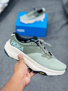 Hoka One TranSport GTX  Anatomic- Sea Moss / Eucalyptus-(super lightweight and Super comfortable)-(Made in vietnam)-hkgorov
