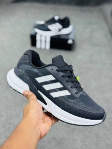 Adidas Response Super 3.0-Core Black / Cloud White -(super lightweight and Super comfortable)-(Made in vietnam)-adresbk