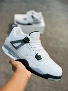Air Jordan 4 White Cement-j4wcm