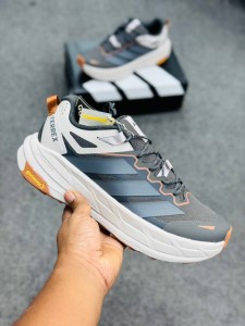 Adidas Terrex Agravic (Craftsmanship Edition)-Grey / White / Orange-(super lightweight and Super comfortable)-(Made in vietnam)-adtrn2