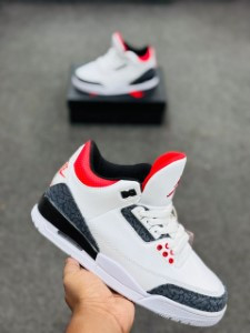 Air Jordan 3 Retro Craft(Fire Red Denim)j3rdbk1.1
