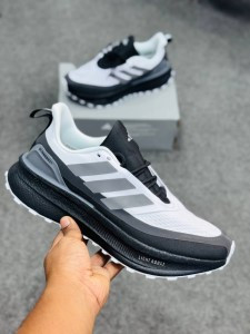 Ultraboost 5 TR Shoes-Cloud White / Iron Metallic / Core Black-(super lightweight and Super comfortable)-(Made in vietnam)-adulbowh