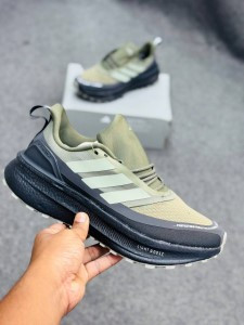 Ultraboost 5 TR Shoes-Silver Pebble / Core Black / Impact Orange-(super lightweight and Super comfortable)-(Made in vietnam)-adulboolv