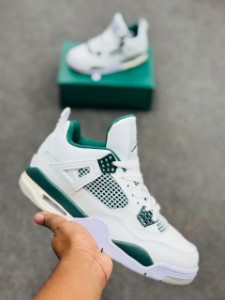 Air Jordan 4 Retro(WHITE/OXIDIZED GREEN-NEUTRAL GREY)j4wgree1.1