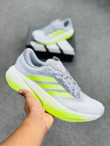 Adidas Supernova Rise 3 DREAMSTRIPE-Halo Silver / Solar Yellow / Cloud Whiteam)-adsnr3ofwh