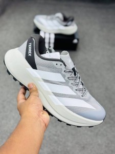 Terrex Agravic SL Trail Running Shoes-Grey Three / Grey One / Grey Five-(super lightweight and Super comfortable)-(Made in vietnam)-adtrgr