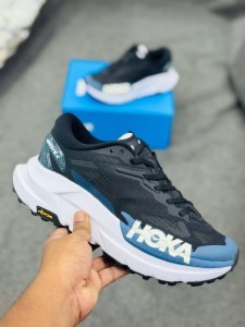 Hoka Transport GTX-Black / Skyward Blue-(super lightweight and Super comfortable)-(Made in vietnam)-hkn1bkbl